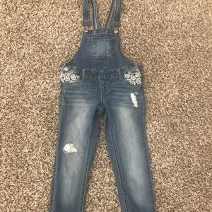 Justice Lace Overalls Size 7